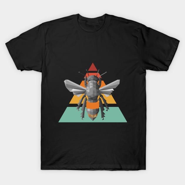 Fly to the Pollinators, Honey Bee T-Shirt by pmArtology